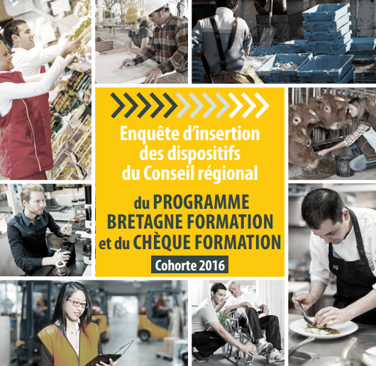 Enquête d’insertion des bénéficiaires du PBF et du Chèque Formation - Sortants 2016