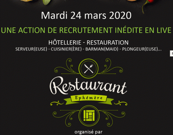 Insertion. Un restaurant éphémère pour recruter