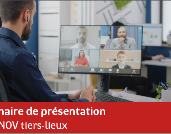 Replay du webinaire sur l’appel à projets « Développement de la formation dans les tiers-lieux – DEFFINOV »