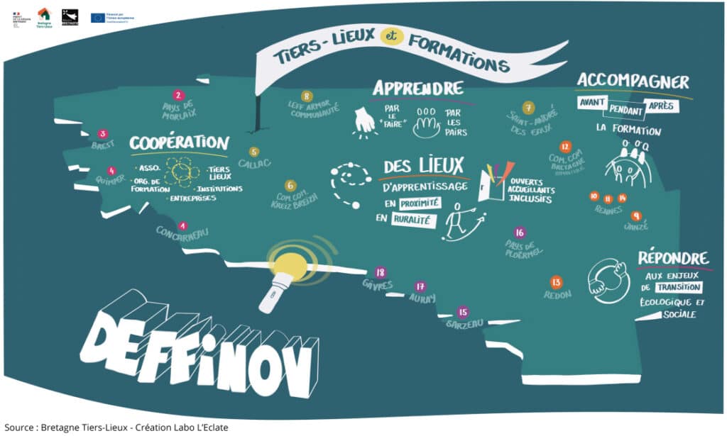 les Tiers-lieux apprenants bretons