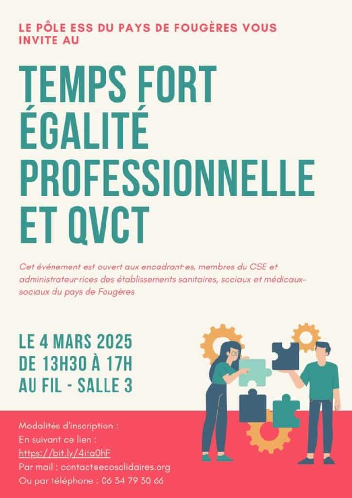 Temps fort égalité professionnelle et QVCT